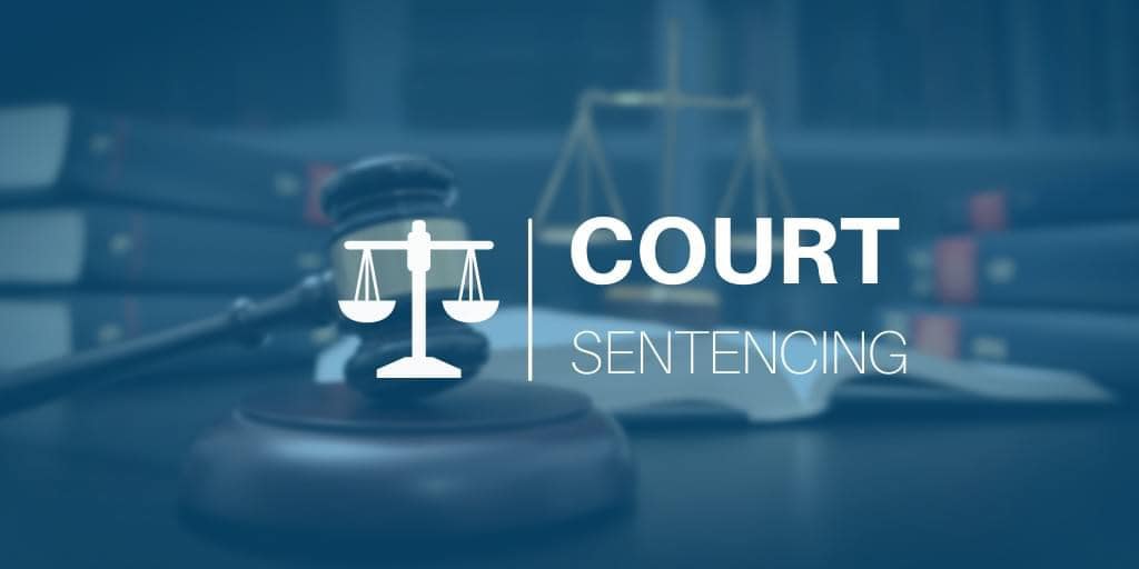 Court sentencing