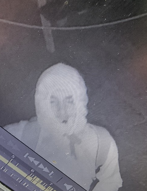 Man trying to break in